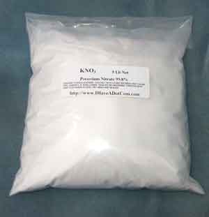 Potassium Nitrate Powder Free Legal Shipping 5 lb Bag