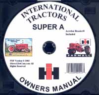 International Super A & AV Owners Manual PDF